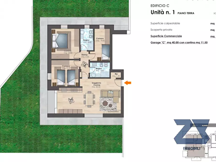 Immagine 12 di Appartamento in vendita  in Via Alessandro Manzoni a Castelfranco Veneto