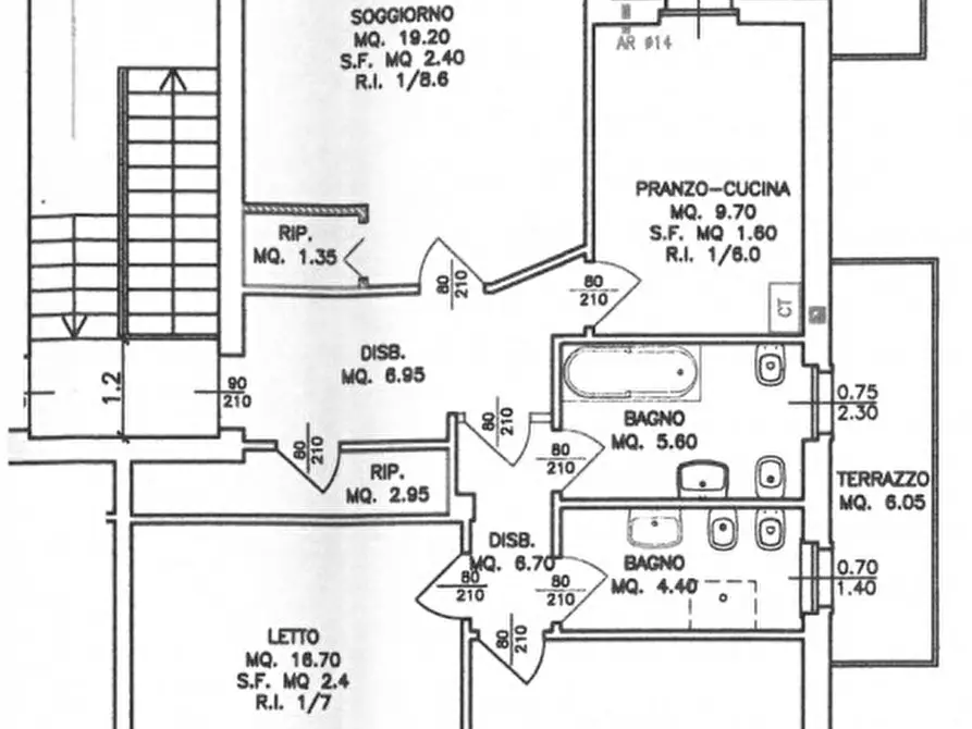 Immagine 20 di Appartamento in vendita  a Mozzecane