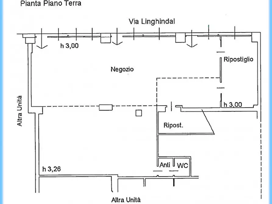Immagine 2 di Negozio in vendita  in Via Francesco Linghindal a Venezia