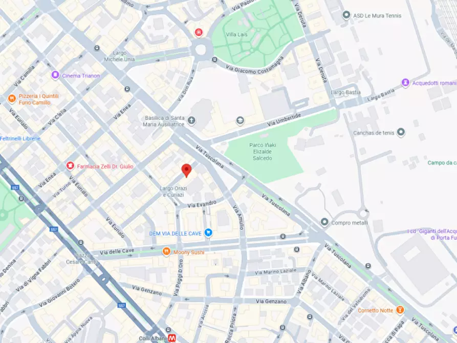 Immagine 8 di Appartamento in vendita  in Via Manlio Torquato a Roma