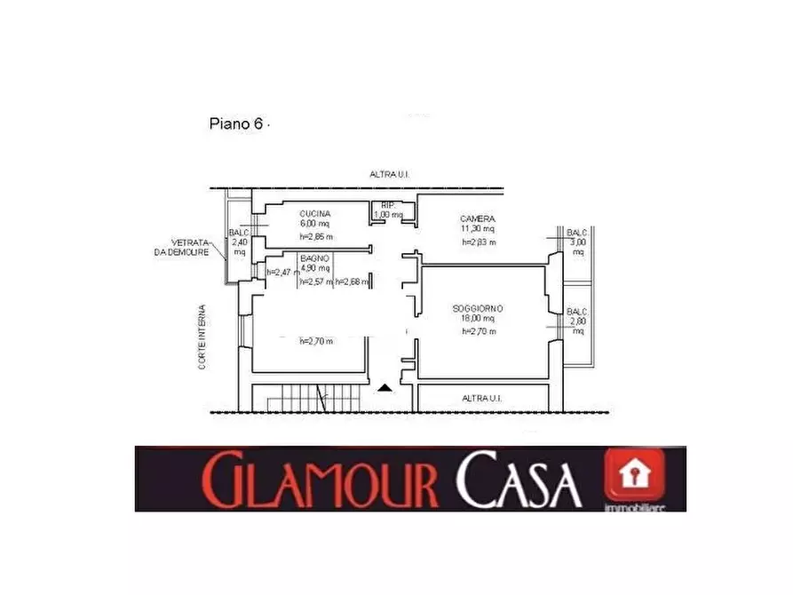 Immagine 26 di Appartamento in vendita  in Via Manlio Torquato a Roma