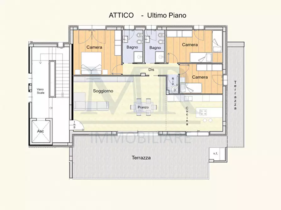 Immagine 20 di Attico in vendita  in Via Giuseppe Toffanin Junior a Padova