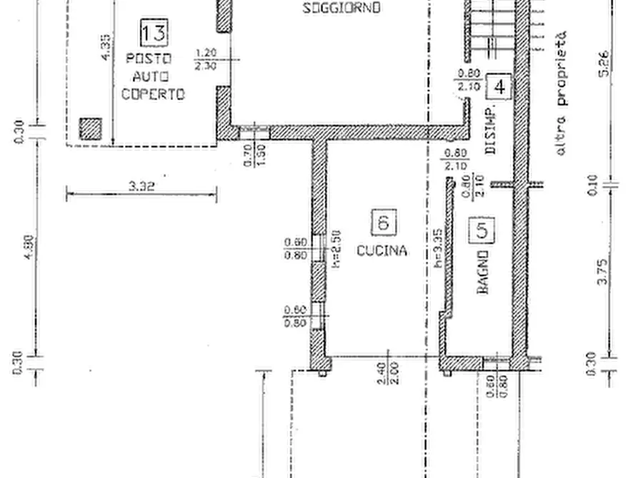 Immagine 2 di Casa quadrifamiliare in vendita  in Via San Marco a Veggiano