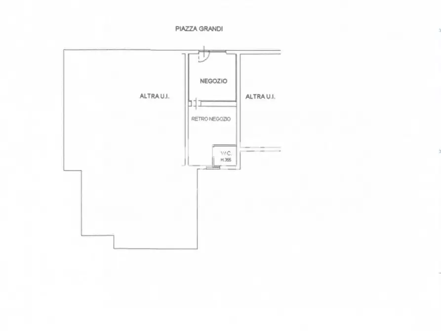 Immagine 11 di Negozio in vendita  in P.zza Achille Grandi a Solaro