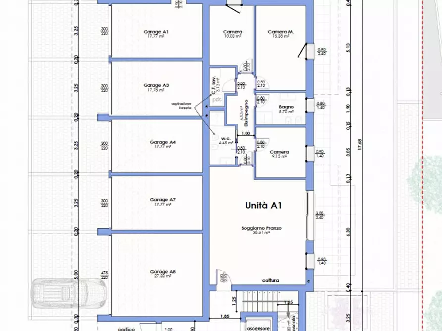 Immagine 7 di Appartamento in vendita  in via capitello a Preganziol