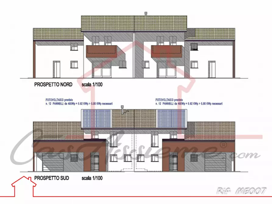 Immagine 7 di Casa bifamiliare in vendita  a San Martino Di Lupari