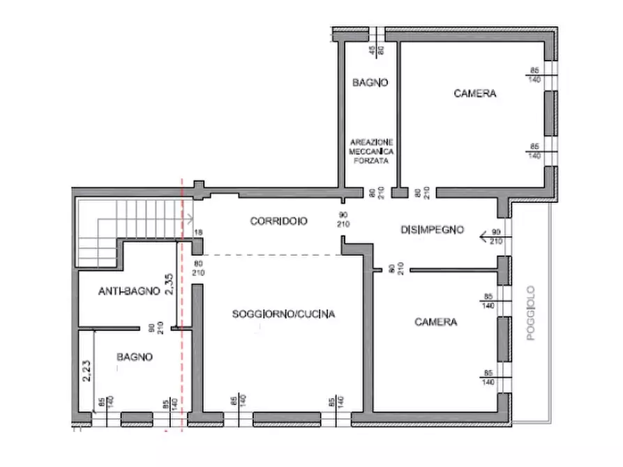 Immagine 21 di Appartamento in vendita  in VIA SOSTEGNO a Este