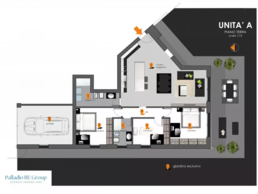 Immagine 21 di Appartamento in vendita  in via martiri delle foibe a Monticello Conte Otto