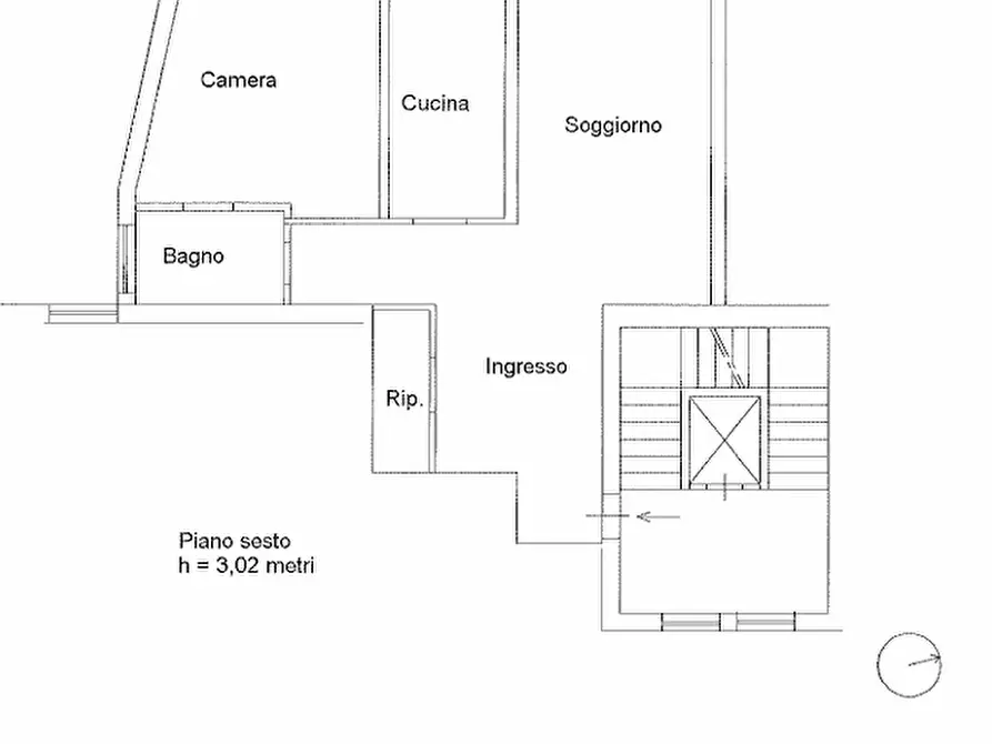 Immagine 35 di Appartamento in vendita  in Via Trento, 44 a Parma