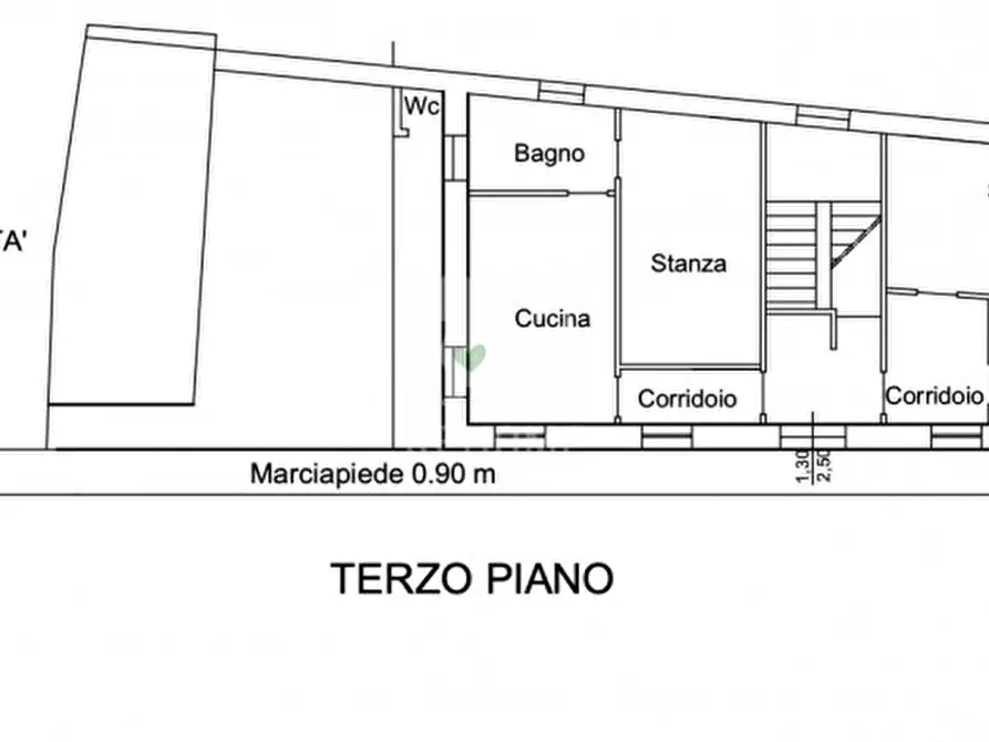 Immagine 10 di Palazzo in vendita  in Via Bertaldia ,27 a Udine