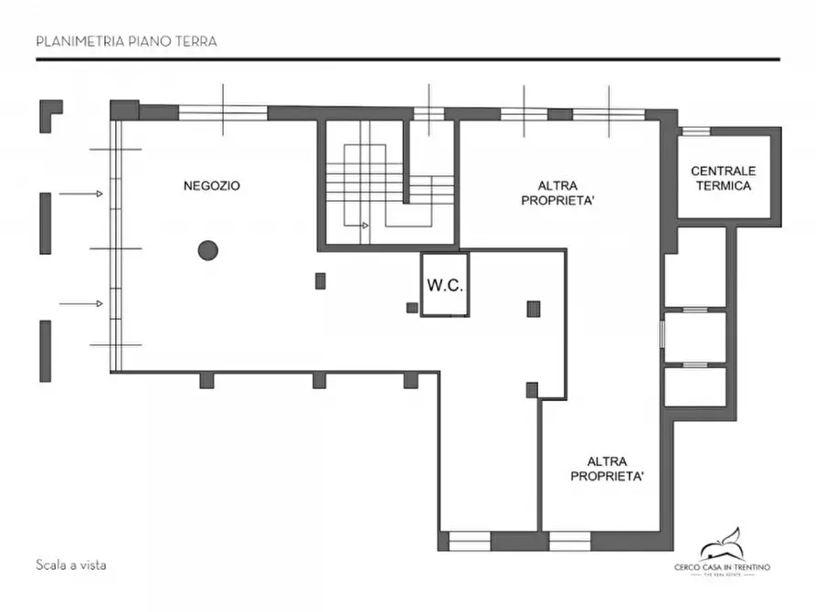 Immagine 11 di Negozio in affitto  in Via Cesare Battisti, 118 a Comano Terme