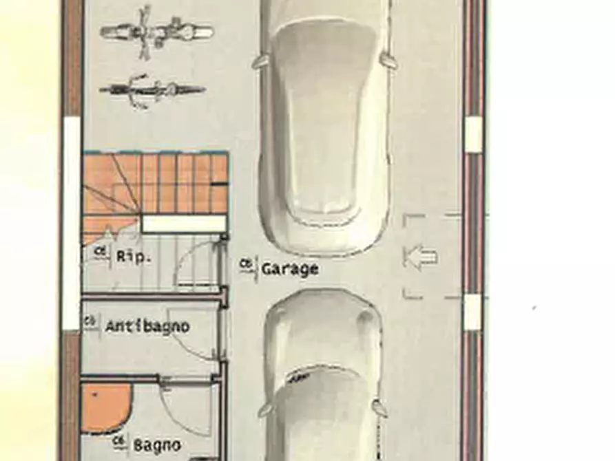 Immagine 4 di Villetta a schiera in vendita  in via di  Vacchereccia a Cavriglia