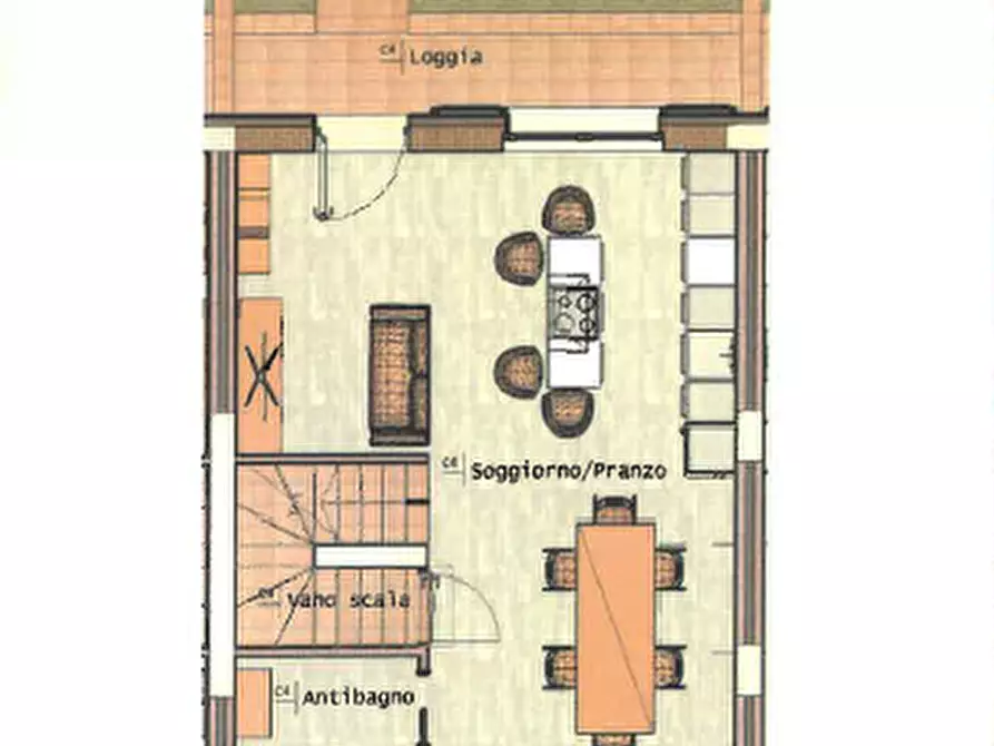 Immagine 4 di Villetta a schiera in vendita  in Vacchereccia a Cavriglia