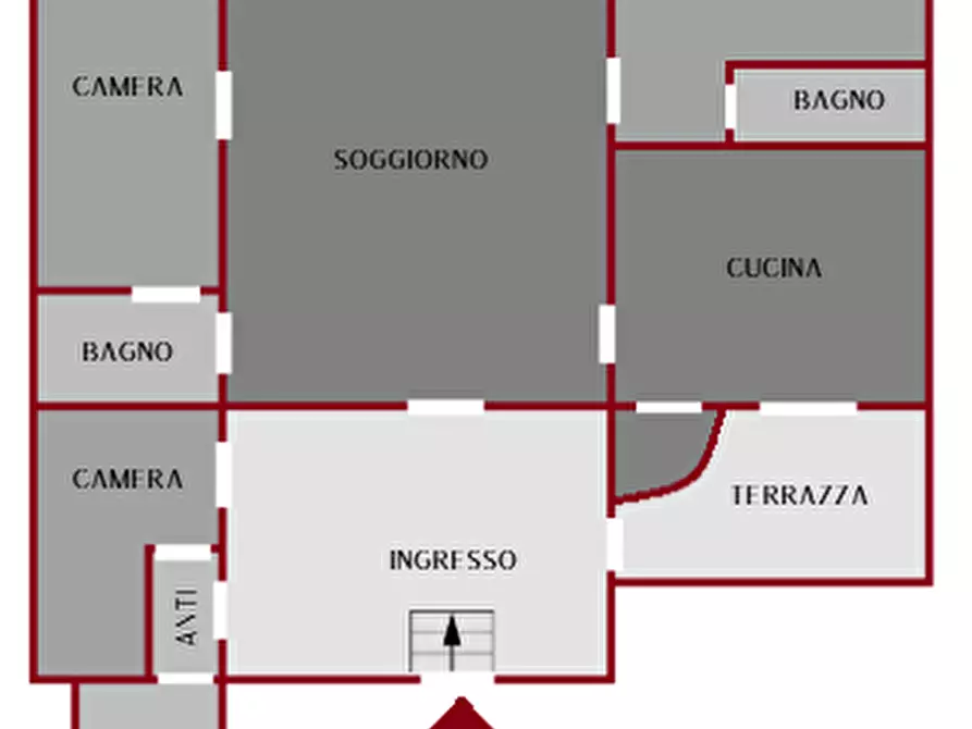 Immagine 38 di Appartamento in vendita  in via clavature a Bologna