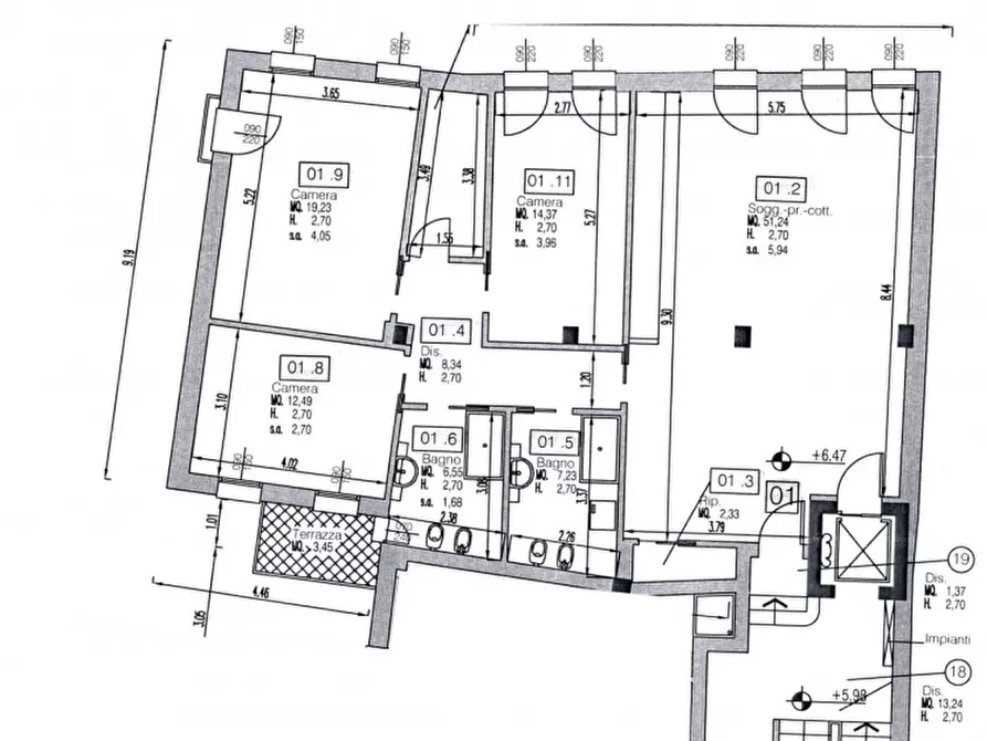 Immagine 14 di Appartamento in vendita  in Corso Milano a Padova