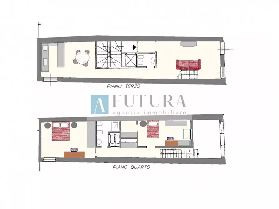 Immagine 9 di Appartamento in vendita  in piazza delle erbe, 19 a Vicenza