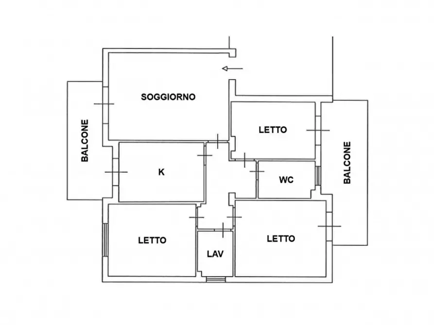Immagine 3 di Appartamento in vendita  in Via Degli Argentieri Acesi, 6-12, 95024 Acireale CT, Italia a Acireale