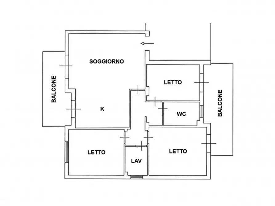 Immagine 3 di Appartamento in vendita  in Via Degli Argentieri Acesi, 6-12, 95024 Acireale CT, Italia a Acireale