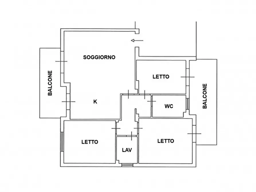 Immagine 3 di Appartamento in vendita  in Via Degli Argentieri Acesi, 14-16, 95024 Acireale CT, Italia a Acireale