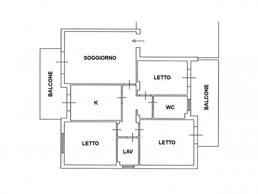 Immagine 3 di Appartamento in vendita  in Via Degli Argentieri Acesi, 6-12, 95024 Acireale CT, Italia a Acireale