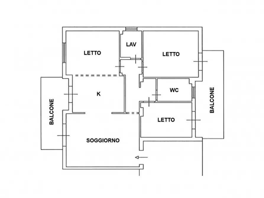 Immagine 3 di Appartamento in vendita  in Via Degli Argentieri Acesi, 6-12, 95024 Acireale CT, Italia a Acireale