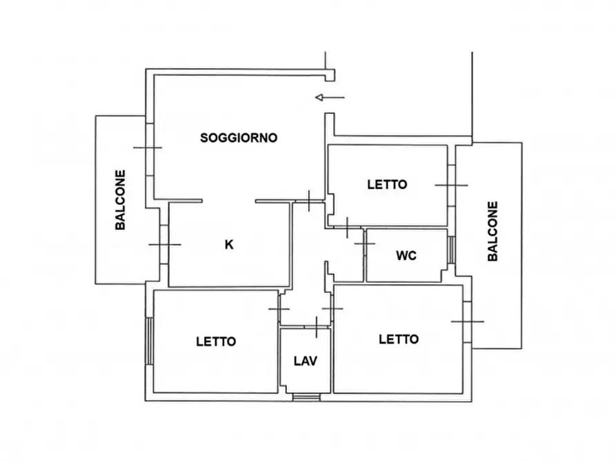 Immagine 3 di Appartamento in vendita  in Via Degli Argentieri Acesi, 14-16, 95024 Acireale CT, Italia a Acireale