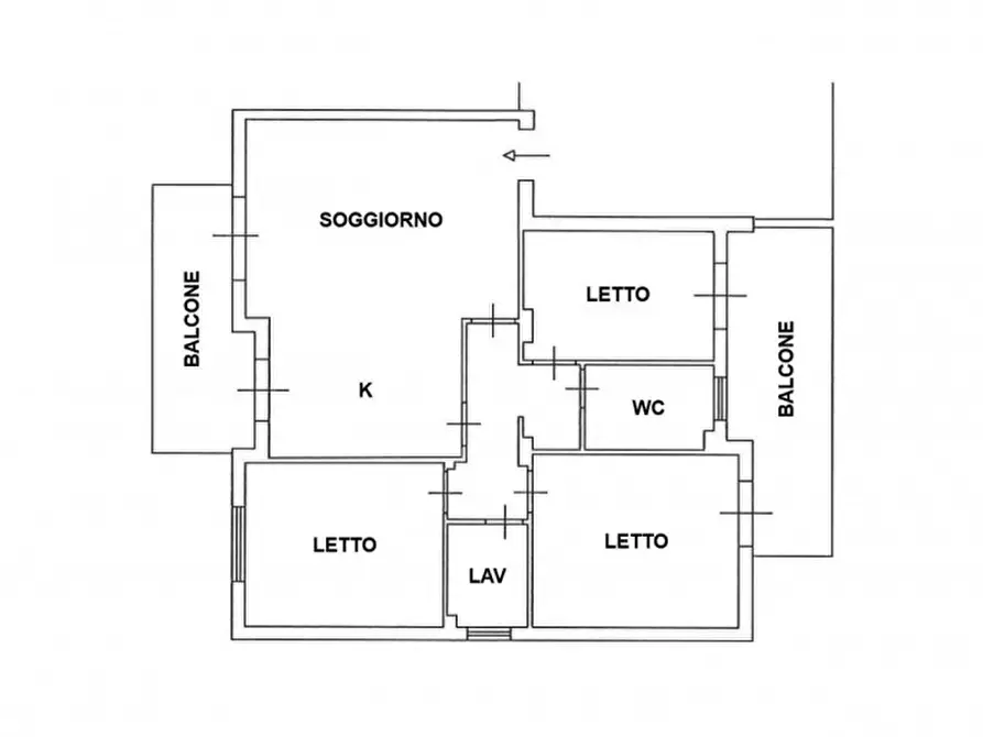 Immagine 3 di Appartamento in vendita  in Via Degli Argentieri Acesi, 6-12, 95024 Acireale CT, Italia a Acireale