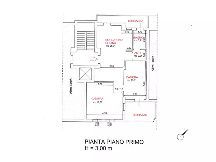 Immagine 18 di Appartamento in vendita  in Piazzale Tiro a Segno a Vicenza