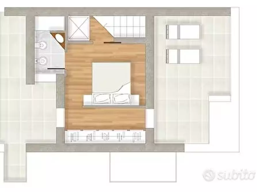 Immagine 6 di Villetta a schiera in vendita  in Via Urania a Bassano Del Grappa