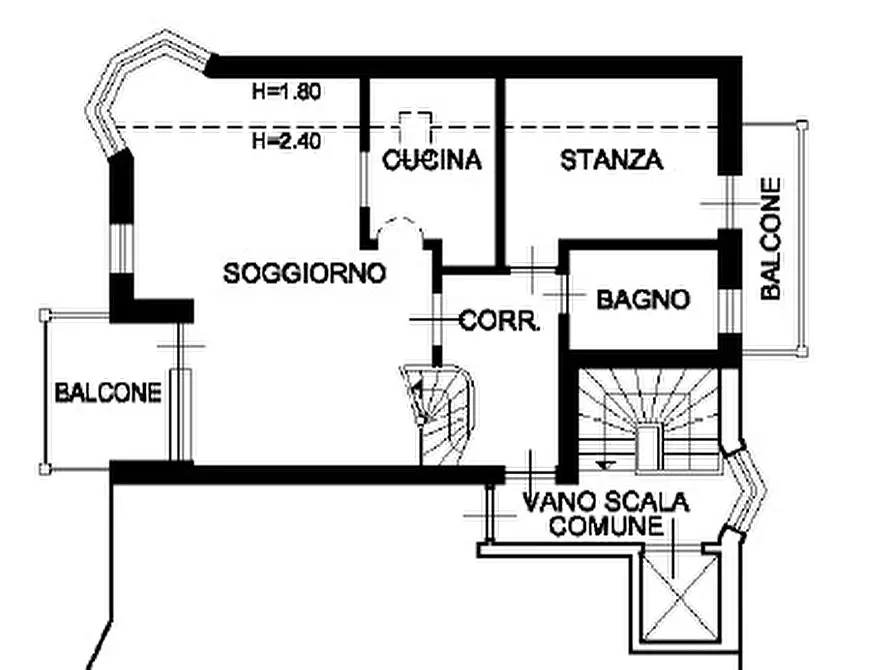 Immagine 8 di Appartamento in vendita  in via Gherdenia 41/A a Santa Cristina Valgardena .St Christina In G.