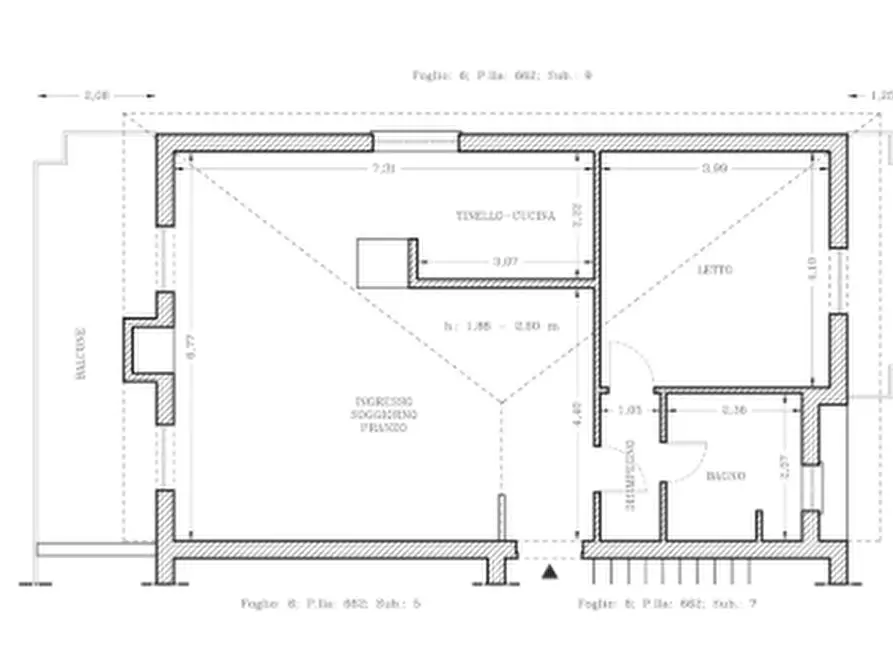 Immagine 2 di Appartamento in vendita  in Via Fratelli Bandiera - I traversa n. 8 a Teverola