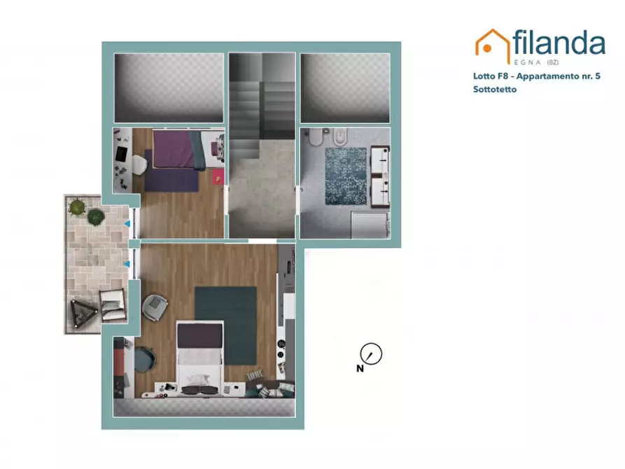 Immagine 33 di Appartamento in vendita  in via Mazzon a Egna .Neumarkt.