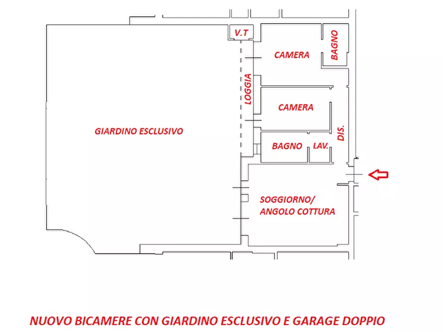 Immagine 20 di Appartamento in vendita  in via Falcone a Monteviale