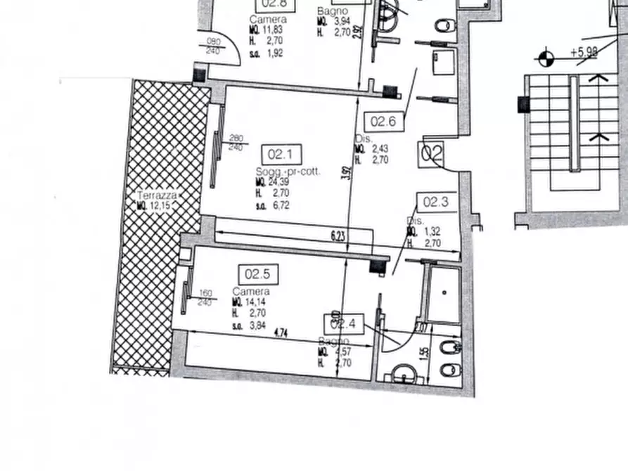 Immagine 10 di Appartamento in vendita  in Via Arnaldo Fusinato a Padova