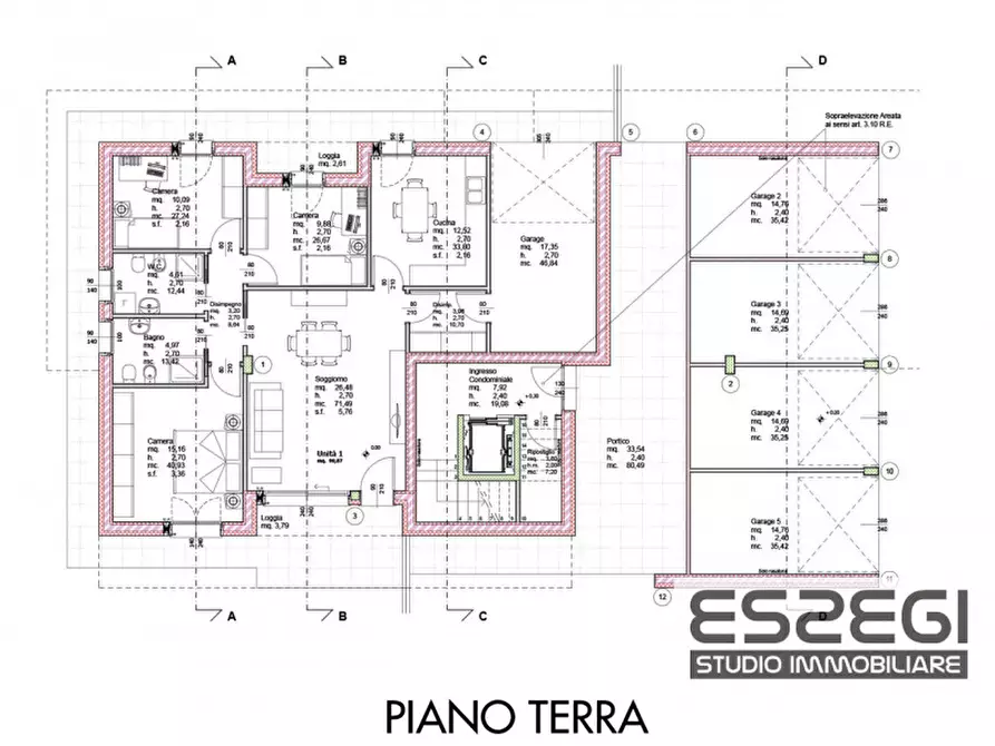 Immagine 29 di Appartamento in vendita  in comino a Padova