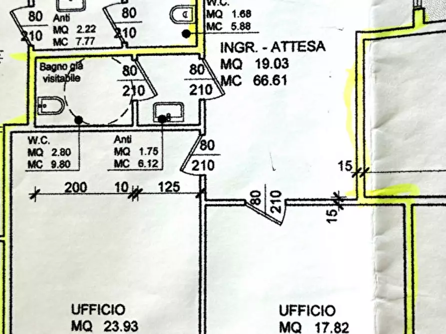 Immagine 16 di Ufficio in vendita  in Via Vigonovese a Padova
