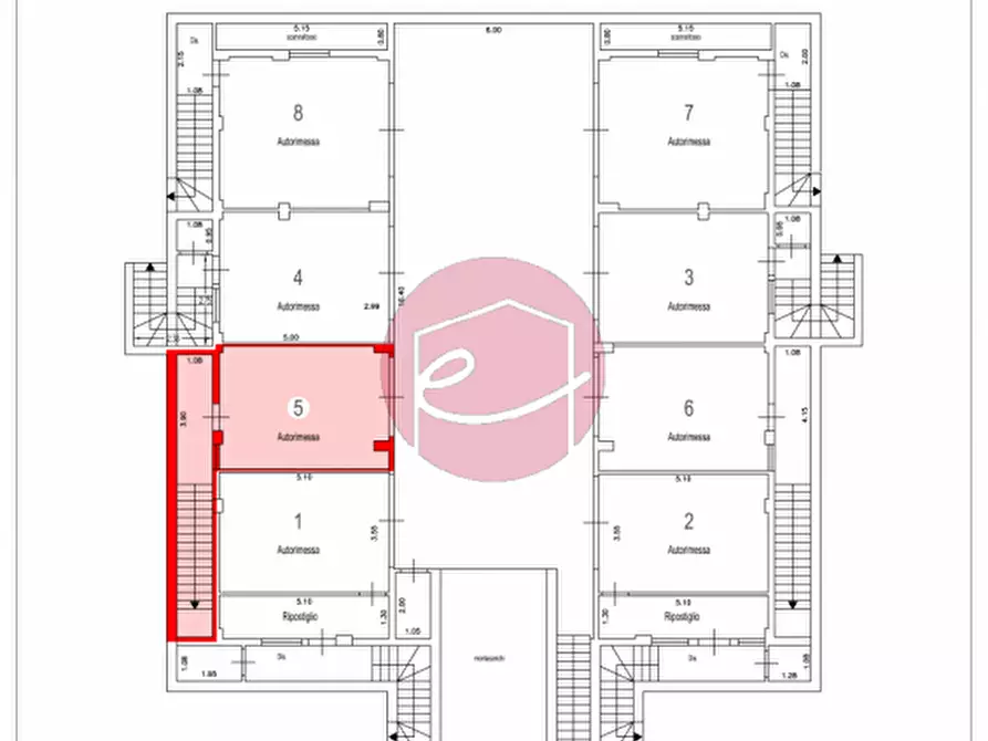 Immagine 9 di Appartamento in vendita  a Savignano Sul Rubicone