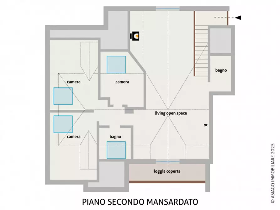 Immagine 44 di Attico in vendita  in Via Maggiore, 104 a Roana