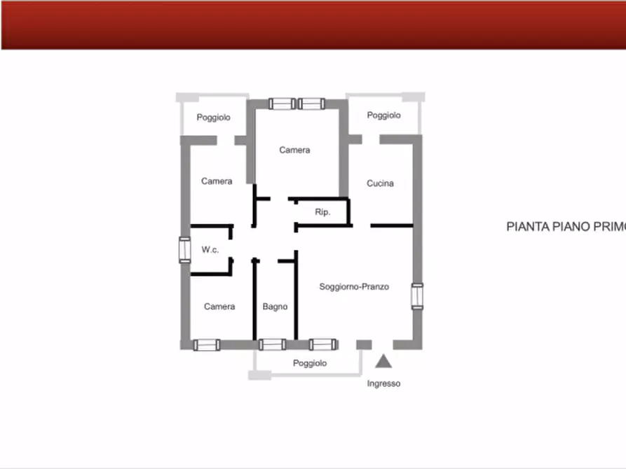 Immagine 1 di Appartamento in vendita  in Via Andalusia a Padova