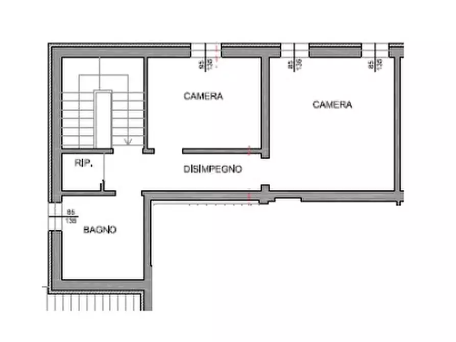 Immagine 17 di Appartamento in vendita  in VIA SOSTEGNO a Este