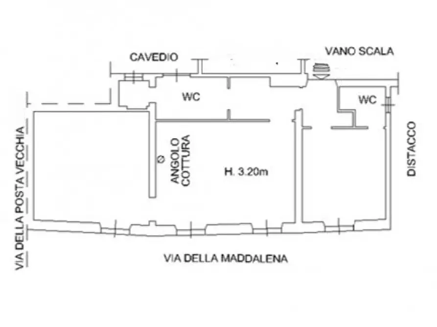 Immagine 23 di Appartamento in vendita  in via della maddalena a Genova