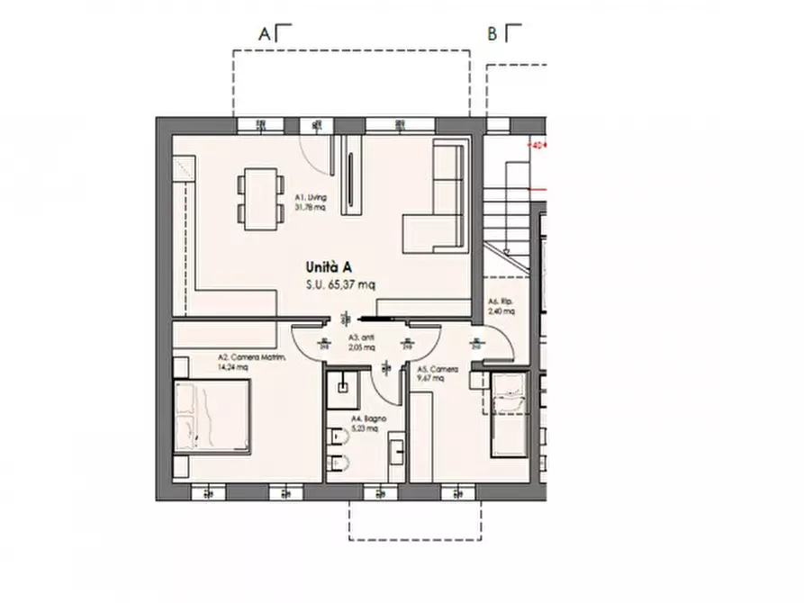 Immagine 11 di Appartamento in vendita  in Via Antonio Berlese a Treviso