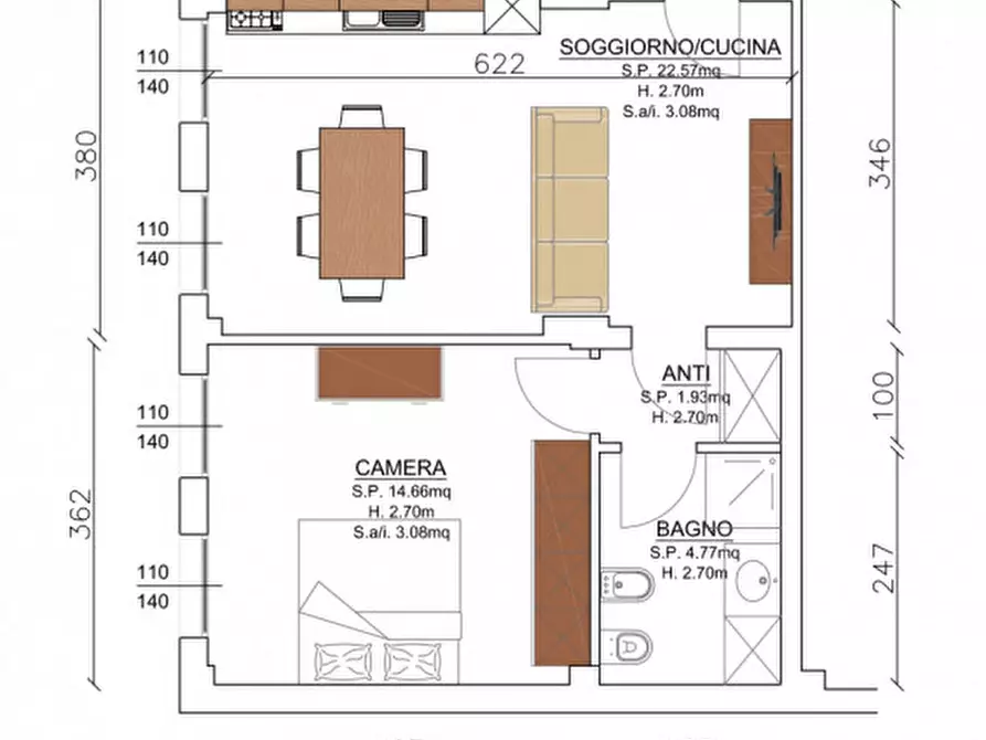 Immagine 4 di Appartamento in vendita  in Via Alessandro Poerio a Venezia