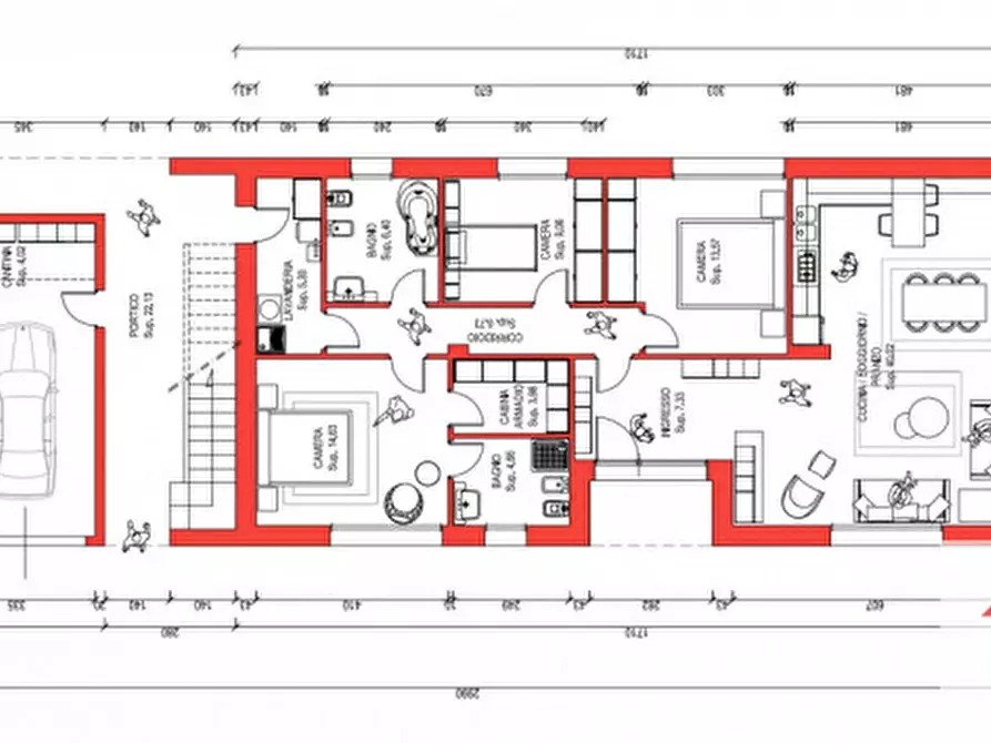 Immagine 11 di Appartamento in vendita  in via La Tabacchina a Giavera Del Montello