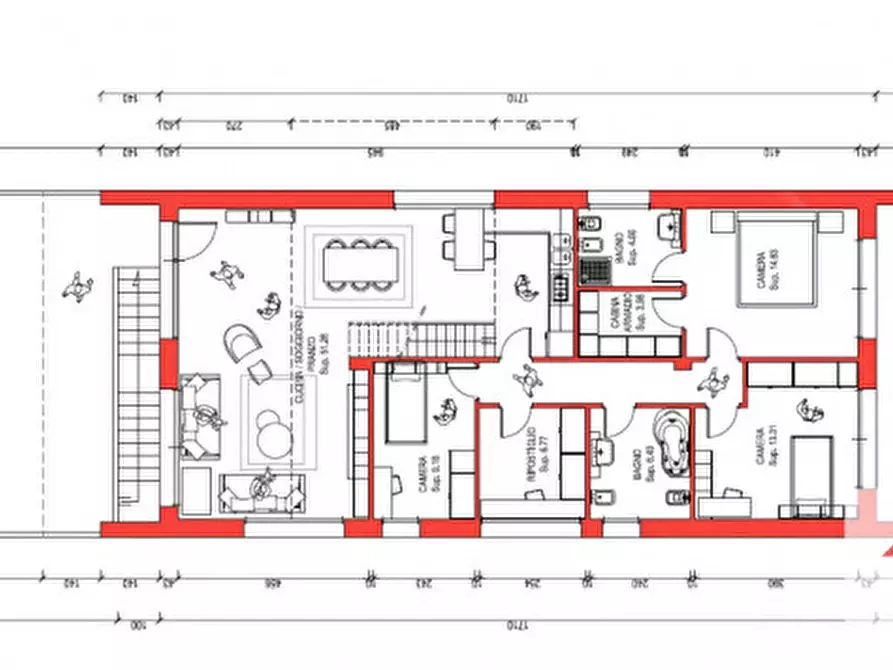 Immagine 20 di Appartamento in vendita  in via La Tabacchina a Giavera Del Montello