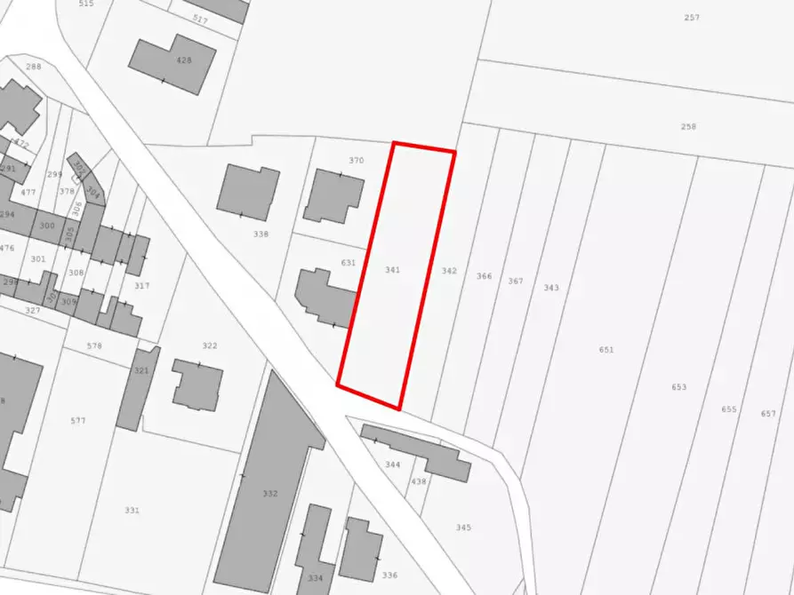 Immagine 2 di Terreno in vendita  in Via Dossi, N. snc a Milzano