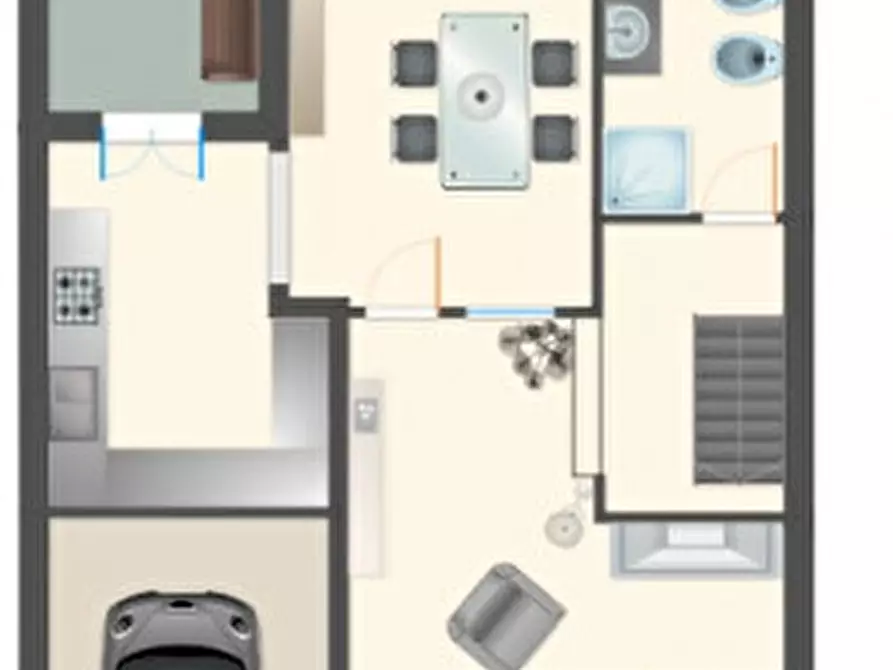 Immagine 51 di Villetta a schiera in vendita  in Via Croce di Vedrana a Budrio