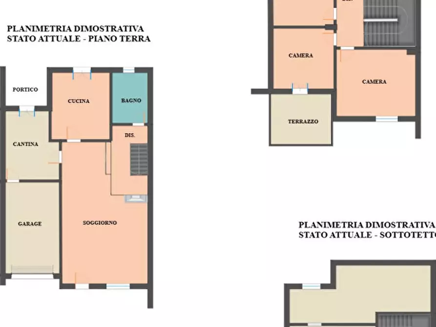 Immagine 54 di Villetta a schiera in vendita  in Via Croce di Vedrana a Budrio