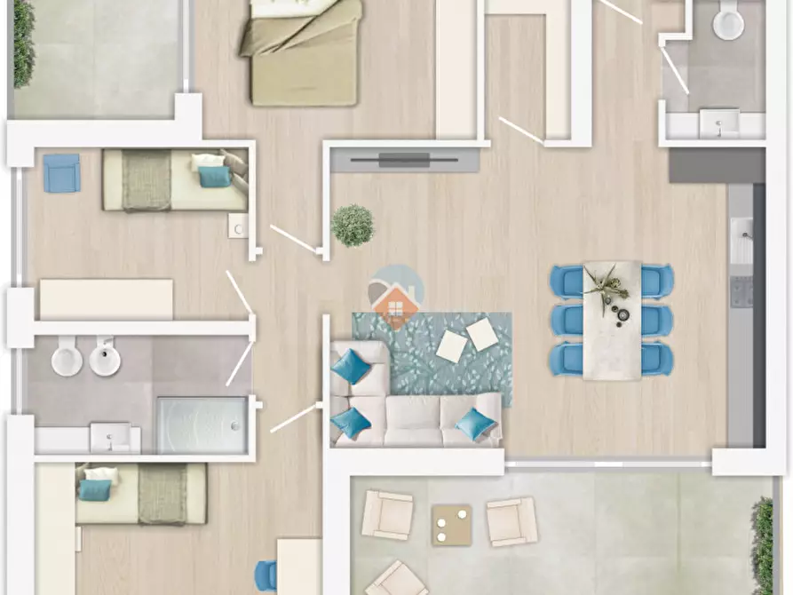 Immagine 1 di Appartamento in vendita  in Via ai Fiori a Rovereto