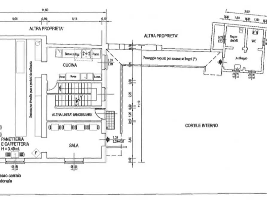 Immagine 11 di Attività commerciale in vendita  in Via Piave a Rovello Porro